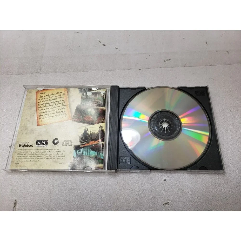 Vintage PC Game Lot Of 6 Myst Virtual Pool Command & Conquer The Arsenal Jukebox